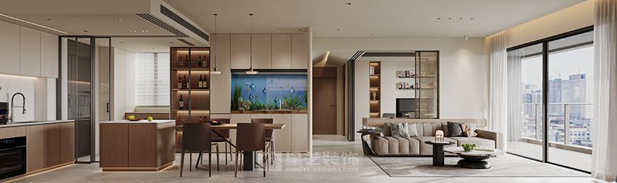 柔棕雅境，松弛感的現代輕奢居