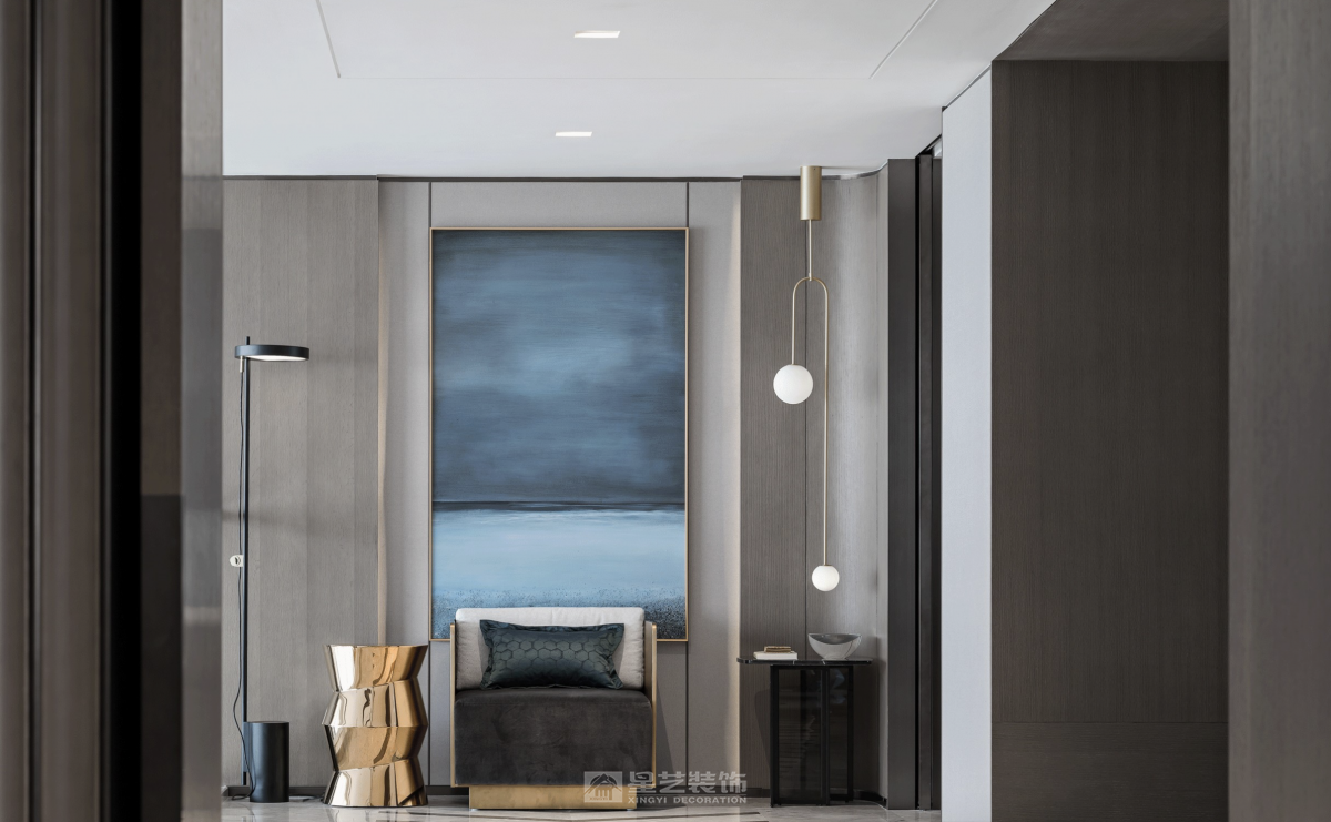 頂層躍層——復式挑空的廳